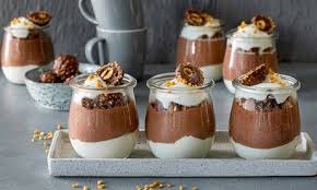 Rocher Mousse Rezept Dessert Rezepte Einfach Nachtisch Rezepte Dessert Im Glas Einfach