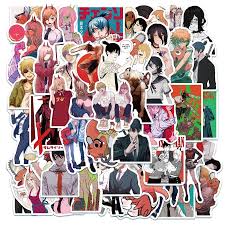 Anime Chainsaw Man Graffiti Sticker Characters Set Of 10 30 50 For  Suitcase, Notebook, Car Decoration Cute Cartoon Characters Wholesale Toy  From Dhgatetop_company, $0.21 