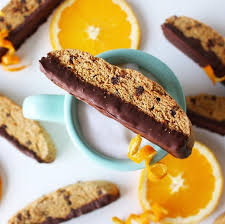 Biscotti are a classic italian cookie that i couldn't wait to make keto and low carb! Gluten Free Chocolate Orange Biscotti By Ohsothymely Quick Easy Recipe The Feedfeed