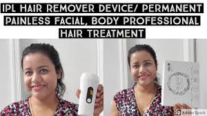A permanent hair removal cream, also known as a depilatory cream, offers one of the simplest ways of getting rid of the unwanted hair on your body. Ipl Hair Remover Device Unboxing Review Permanent Painless Hair Removal Amazon Ipl Laser Tratment Youtube