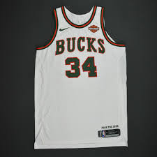 Fast shipping we assure you the best quality, best price !we believe in making innovative, quality products, and sending them to customers around the world. Nba Auctions Jersey Of The Week Giannis Mecca Throwback