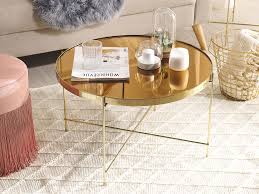 Explore 15 listings for gold coffee set at best prices. Coffee Table Gold Lucea Beliani Co Uk