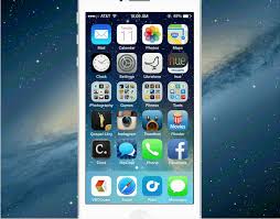 Tastatura Din Ios 7 Devine Transparenta La Apasare Idevice Ro Ios 7 Compass App Homescreen