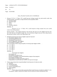 Namun didalam sebuah koperasi ada yang namanya sisa hasil usaha mungkin ada beberapa yang belum mengerti. Tugas Ekonomi