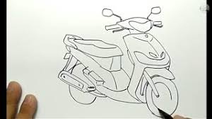 68 harga modifikasi motor matic terkeren daun motor via daunmotor.blogspot.com. Cara Menggambar Motor Matic Dengan Mudah Dan Cepat Youtube