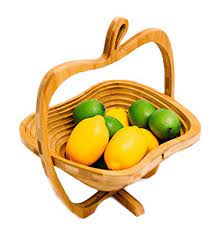 A basket, a puzzle, a piece of art! Bamboo Folding Apple Shaped Fruit And Vegetable Weave Basket Buy Spiral Cut Fruit Basket Sled Shaped Wood Hanging Picking Wall Mounted Apple Creative Folding Empty Drawing Collapsible Cheap Rotatable Storage Laundry Organizer Food