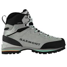 Details About Garmont Ascent Gtx Walking Boots Womens Grey Hiking Trekking Shoes Footwear