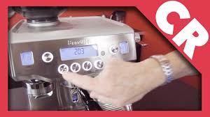 Simply add your favourite roasted beans to the bean hopper, then press a button to let the machine grind and dose your. Breville Barista Express Vs Infuser Cr Comparison Youtube