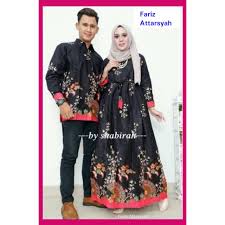 Tampil cantik dengan model baju gamis terbaru 2019, yang mana stylemu? Baju Batik Couple Almira Seragam Pesta Hijab Muslim Mewah Keluarga Kondangan Kekinian Shopee Indonesia