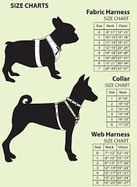 Size Charts For Front Leading Dog Harnesses