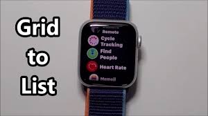 Several apps fit on each screen you may find the apple watch's apps grid hard to navigate. Apple Watch How To Change Apps Grid To List View Series 6 Others Youtube