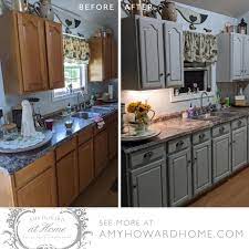 Before After Kitchen Makeover Amy Howard Kitchen Makeover Before After Kitchen
