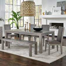 Buy solid wood dining tables and get the best deals at the lowest prices on ebay! Modus International Alexandra Solid Wood Table Set With Bench A1 Furniture Mattress Table Chair Set With Bench