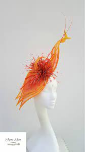 Ombre Effect Hatinator For Royalascothat Weddinghatinator Coralfascinator Www Jaynealsionmillinery Co Fascinator Hairstyles Wedding Hats Beautiful Hats