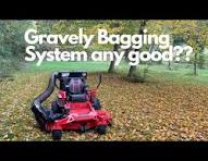 Gravely HD ZT Zero Turn bagging system review. Worth it??? You may be  surprised...