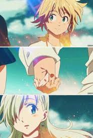 Meliodas X Elizabeth Nanatsu No Taizai So Sweet Frame Meliodas Elizabeth Nanatsunotaizai Cosplayclass Seven Deadly Sins Anime Anime Seven Deadly Sins
