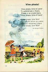 Vine Ploaia With Images Poezii Cantece Alfabetar