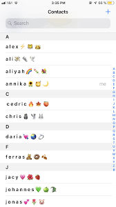 Aesthetic Contacts Emoji Combinations Cute Emoji Combinations Phone Inspiration