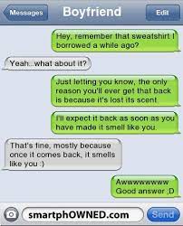 Don't respond to his every text within 5 seconds. How To Make Him Smile Through Text