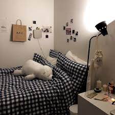 Korean Room Ulzzang Korean Room Seoul Cute Bear Asian Japanese Kpop Room Asian Bear Room Inspiration Bedroom Room Ideas Bedroom Aesthetic Bedroom