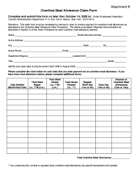 A monetary entitlement paid to designated ministries and departments officers, for work done outside of the normal working hours. Overtime Claim Fill Online Printable Fillable Blank Pdffiller
