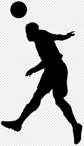 Football player silhouette stock photos and images. Sketch Of Man Football Silhouette Diagram Footballer Silhouette Sport Hand Sports Equipment Png Pngwing