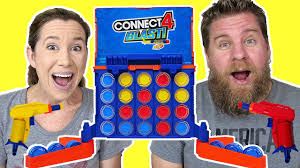 In connect 4, the maximum number of collectable gold medals is 14. Connect 4 Blast Nerf Blast Your Way To 4 In A Row Youtube