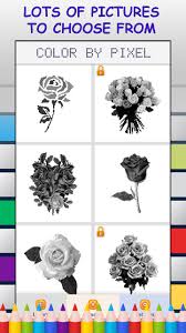 Coloring games are the ultimate kids' games. Roses Color By Number Free Pixel Art Game Coloring Book Pages Happy Creative Relaxing Paint Crayon Palette Zoom In Tap To Color Share