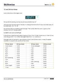 Military Time 24 Hour Time Conversion Chart Online Alarm