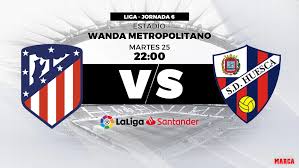 Atletico madrid didn't look so steady at the back when that freekick came into their penalty box. Liga Santander 2018 19 Atletico De Madrid Vs Huesca Horario Y Donde Ver En Directo Hoy Por Television Marca Com