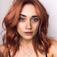 Burnt Peach Bleach London Hair Color Auburn Auburn Hair Copper Redhead Hair Color