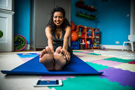 This energizing vinyasa yoga class moves with the breath and flows between the basic poses of down dog and low lunge. Live Interactive Online Yoga Classes Yogaia Com