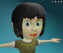 Lora character 3D Model $25