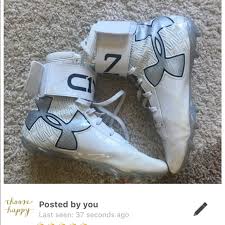 That $12,000 clearly includes the matching pants that go with his new cleats. Under Armour Shoes Cam Newton Football Cleats Sz Youth 6 Poshmark