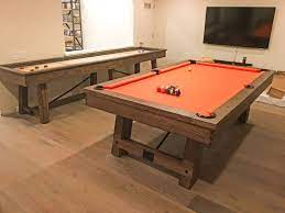 Reclaimed Pool Table Oak Wood Design Game Tables Modern Etsy In 2021 Pool Table Room Pool Table Modern Farmhouse Table