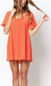 Orange Port Silk Empire Waist Dress Zulily Dresses Flattering Fashion Fashion