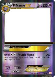 Pokemon Hd Pokemon Mega Ex Card Maker