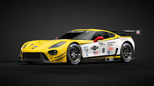 C7r Goodwrench Service Yellow Car Livery By Gearmeister Community Gran Turismo Sport Yellow Car Car Corvette