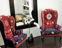Classically Eclectic Wingback Chairs Eclectic Decor Beautiful Chair Wingback Chair