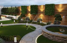 Garden design and landscape design ideas with pictures of gardens. Curved Landscape Garden Design Comelite Architecture Structure And Interior Design Archello