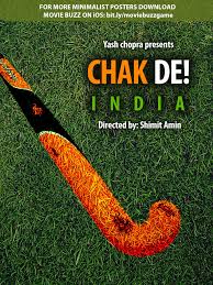 Chak De India 2007 Movie Posters Minimalist Minimalist Poster Minimalist Poster Design Watch the digital poster of chak de india which has one of the most favorite film dialogue in it. pinterest