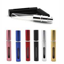 5ミリリットル新しい到着香水アトマイザー金属トラベル収納ポータブルライト詰め替え空のボトル送料無料 perfume atomizer perfume black perfume