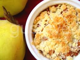 Crumble Aux Coings Et Aux Amandes La Recette Crumble Recette Coing Coing