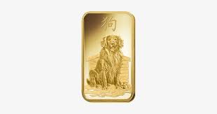Lunar Year Gold Bar 9999 5 Gram Gold Bar Lunar Year Of The Dog Pamp Suisse Lunar Dog Gold Png Image Transparent Png Free Download On Seekpng