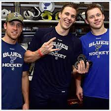 Jori Lethera Natural Hat Trick 11 11 2014 With Line Mates Jaden Schwartz And Vladimir Tarasenko St Louis Blues Hockey St Louis Blues Blues