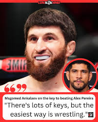 🔑 Magomed Ankalaev reveals the key to defeat Alex Pereira 🤔