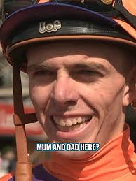 Winning Three Day Event Horse Racing Reaction