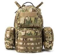 Mochila de assalto Multicam impermeável 50L com armação