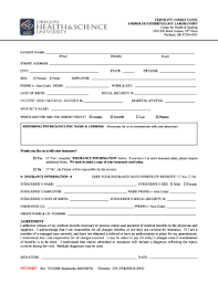 Ohsu Medical Records Request Form Fill Online Printable