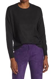 Popular crewneck pullover sweater of good quality and at affordable prices you can buy on aliexpress. T Tahari Crew Neck Long Sleeve Pullover Sweater Nordstrom Rack